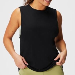 Fabletics Micah muscle tank in black, small, new